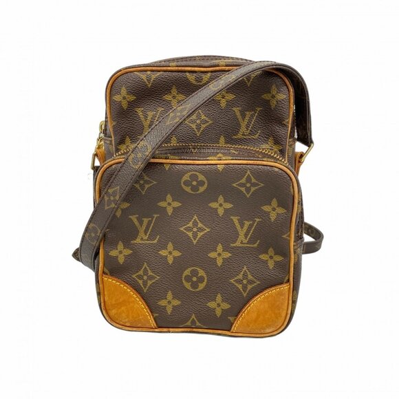 LOUIS VUITTON Authentic Brown Monogram Shoulder Bag